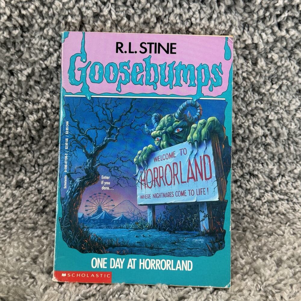 Vintage Goosebumps #17 Why I’m Afraid of Bees by R.L. Stine Paperback Book